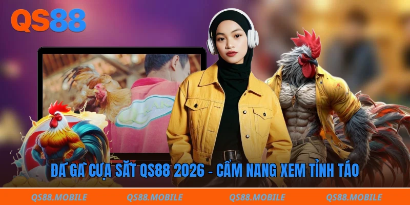 Đá gà cựa sắt Qs88 2026 - Cẩm nang xem tỉnh táo